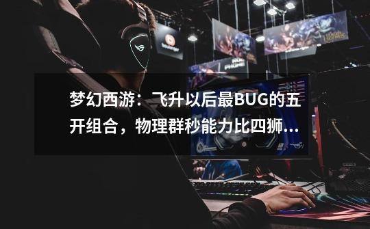 梦幻西游：飞升以后最BUG的五开组合，物理群秒能力比四狮驼还强-第1张-游戏信息-泓泰