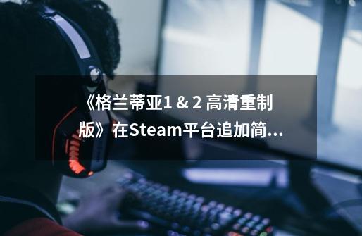 《格兰蒂亚1 & 2 高清重制版》在Steam平台追加简繁中文-第1张-游戏信息-泓泰