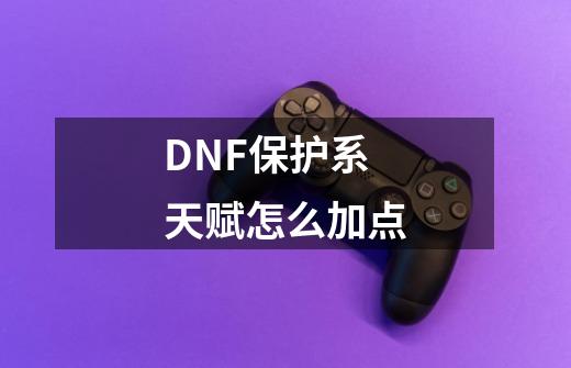 DNF保护系天赋怎么加点-第1张-游戏信息-泓泰