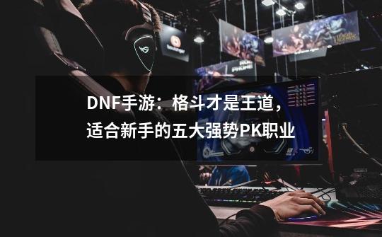 DNF手游：格斗才是王道，适合新手的五大强势PK职业-第1张-游戏信息-泓泰