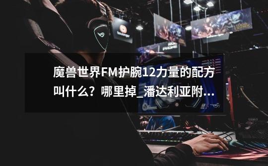 魔兽世界FM护腕+12力量的配方叫什么？哪里掉_潘达利亚附魔训练师在哪里打-第1张-游戏信息-泓泰