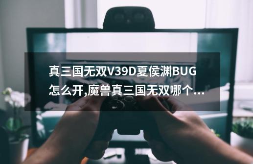 真三国无双V.39D夏侯渊BUG怎么开,魔兽真三国无双哪个英雄厉害-第1张-游戏信息-泓泰