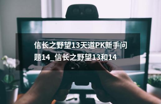 信长之野望13天道PK新手问题14_信长之野望13和14-第1张-游戏信息-泓泰