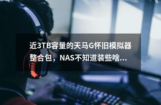 近3TB容量的天马G怀旧模拟器整合包，NAS不知道装些啥的可以看看-第1张-游戏信息-泓泰