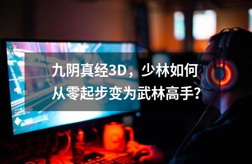 九阴真经3D，少林如何从零起步变为武林高手？-第1张-游戏信息-泓泰