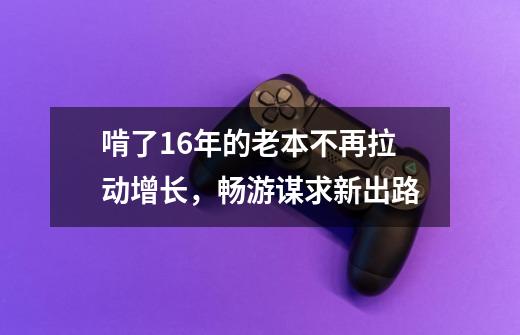 啃了16年的老本不再拉动增长，畅游谋求新出路-第1张-游戏信息-泓泰